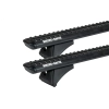 Rhino Rack JC-04016 Sportz RCH Black 2 Bar Roof Rack for Ford Territory SX-SZ 5dr SUV with Flush Roof Rail (2004 to 2016) - Factory Point Mount