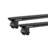 Rhino Rack JC-03823 Sportz 2500 Black 2 Bar Roof Rack for Proton Persona 5dr Hatch with Bare Roof (1996 to 2004) - Clamp Mount