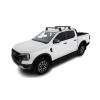 Rhino Rack JC-01544 - Heavy Duty 2500 Black 2 Bar Roof Rack for FORD Ranger 4dr 4dr Ute from 2022