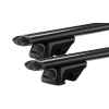 Rhino Rack JC-01532 Vortex RX Black 2 Bar Roof Rack for Audi A4 Allroad 5dr Wagon with Raised Roof Rail (2019 onwards) - Raised Rail Mount