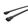 Prorack Standard Rail Bar Black 2 Bar Roof Rack for TOYOTA Rav 4 20 Series 3dr SUV with Raised Roof Rail (2000 to 2006)