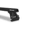 Rhino Rack JA8023 - Heavy Duty RLTF Black 1 Bar Roof Rack for ISUZU F-Series 2dr 4dr Truck from 1986