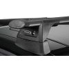 Yakima Aero ThruBar Black 1 Bar Roof Rack for Ford Ranger P703 2dr Ute with Bare Roof (2022 onwards) - Clamp Mount