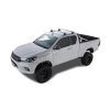 Vortex RLT600 Trackmount Silver 2 Bar Roof Rack | Rhino-Rack