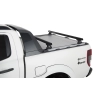 Rhino Rack JA6220 - Heavy Duty RLT600 Black 2 Bar Roof Rack for FORD Ranger 4dr 4dr Ute from 2012