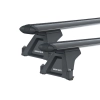 Rhino Rack JA6433 Vortex RLTF Black 2 Bar Roof Rack for LDV V80 2dr LWB Hi Roof with Bare Roof (2013 onwards)