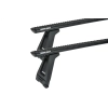 Rhino Rack JC-05039 Sportz RL210 Black 2 Bar Roof Rack for Land Rover Defender 110-130 2dr Ute with Rain Gutter (1990 to 2020) - Gutter Mount