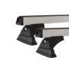 Rhino Rack JA9447 Heavy Duty RCH Silver 2 Bar Roof Rack for FORD Territory 5dr SUV with Flush Roof Rail (2004 onwards)
