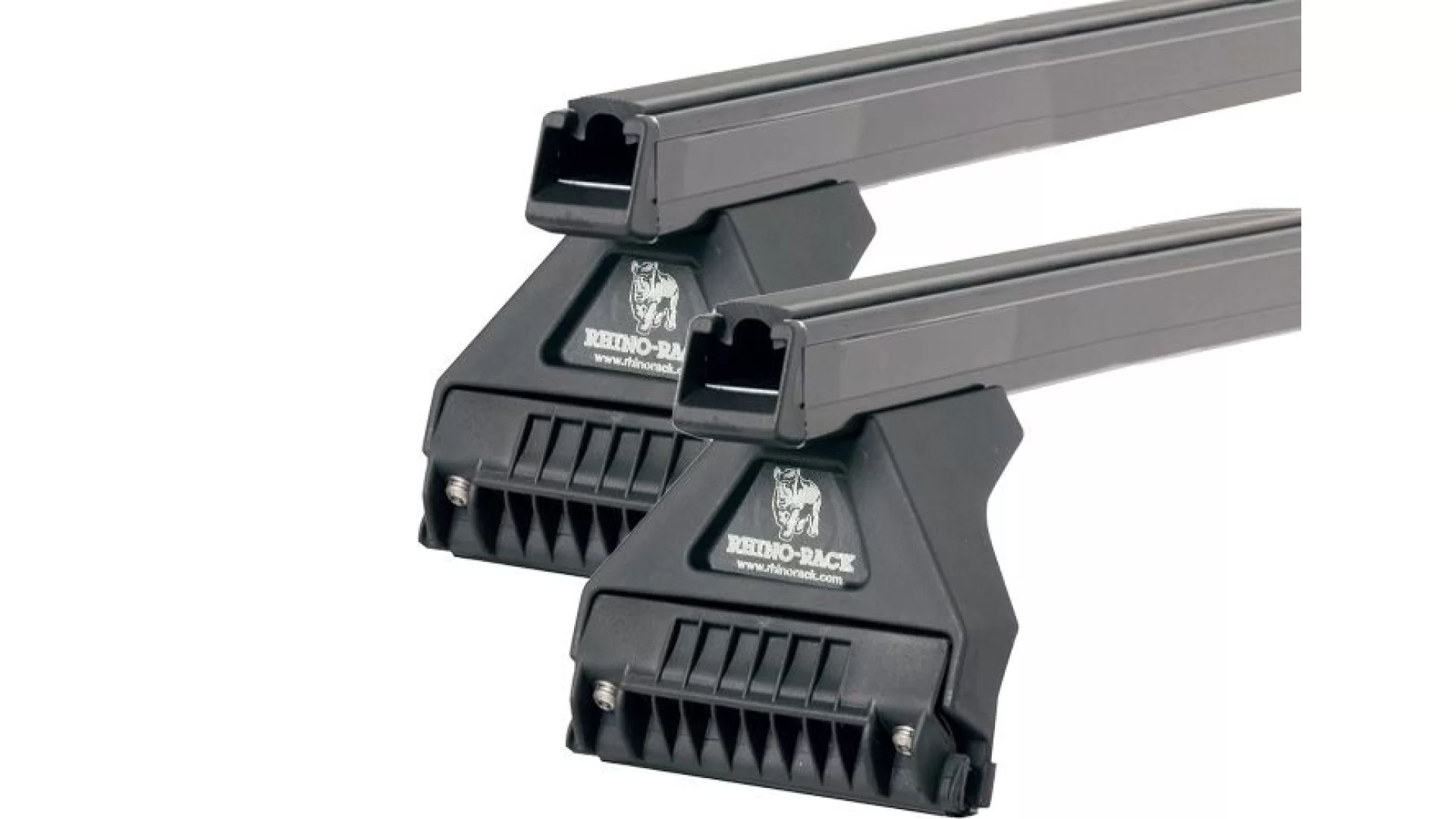 Rhino Rack JA0498 Heavy Duty RL110 Black 2 Bar Roof Rack for SUZUKI Carry 2dr Van with Bare Roof (1999 to 2005)