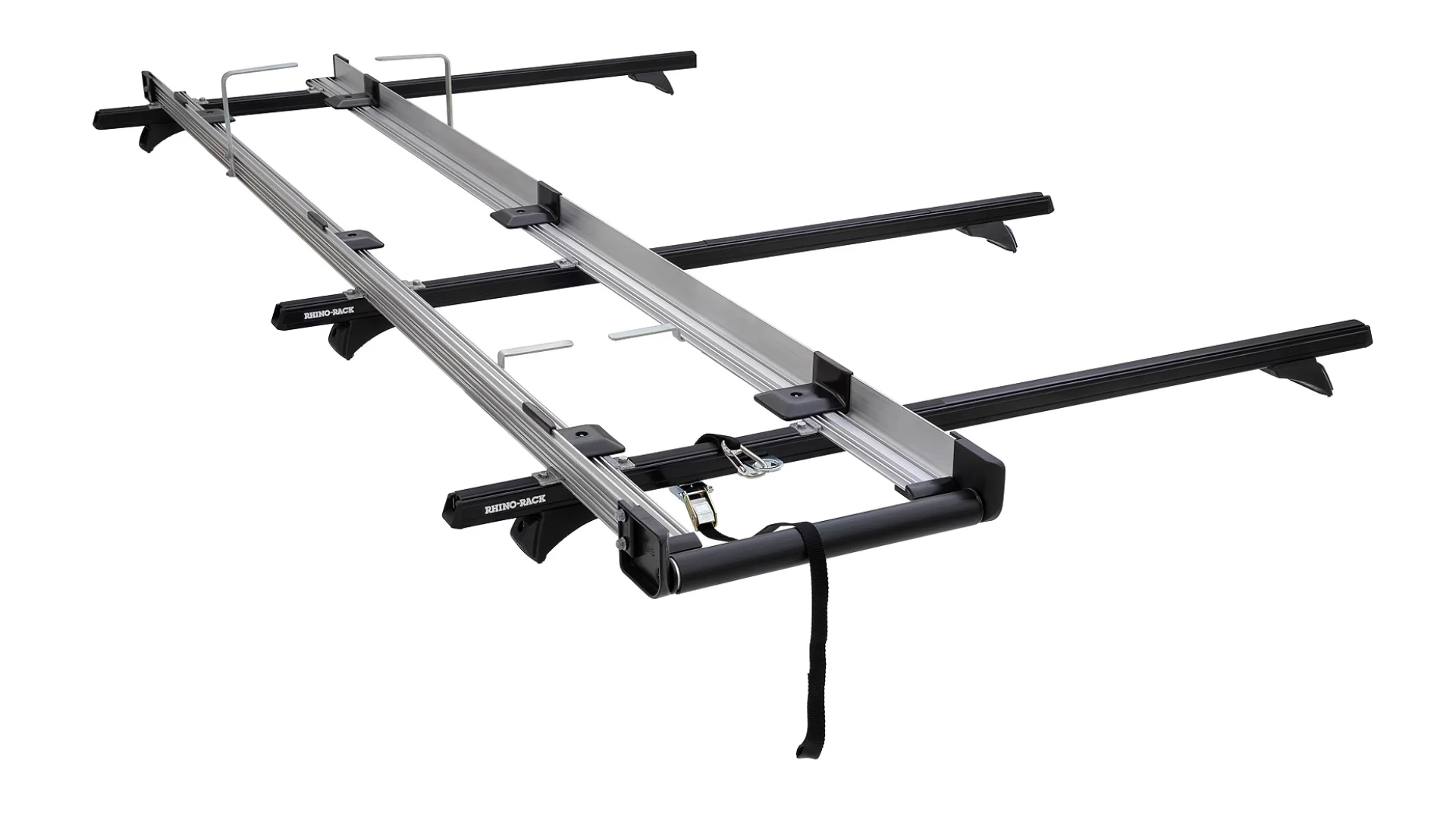Rhino Rack JC-00924 - Multislide 2.6m Ladder Rack with 470mm Roller for HYUNDAI iLoad 2dr Van from 2008