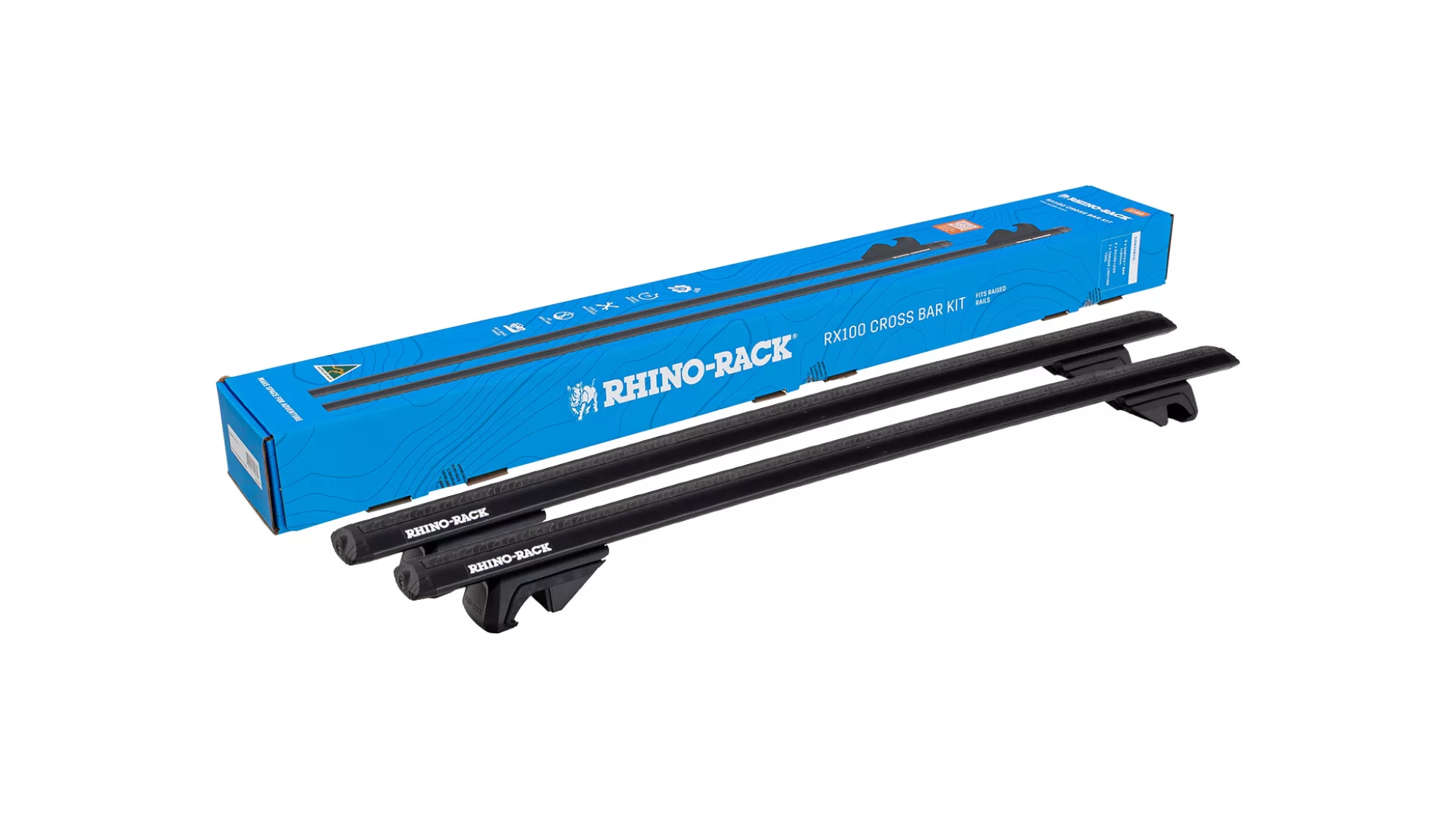 Rhino Rack RXB1VA118 RX100 Cross Bar Kit