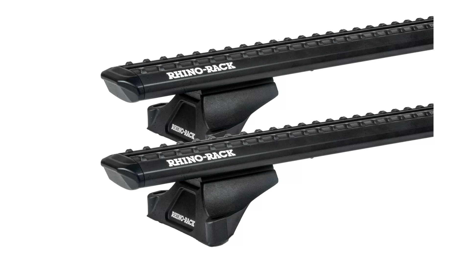 Rhino Rack JC-05105 Sportz RLTP Black 2 Bar Roof Rack for Ford Transit Custom 4dr SWB Low Roof with Factory Mounting Point (2024 onwards) - Factory Point Mount