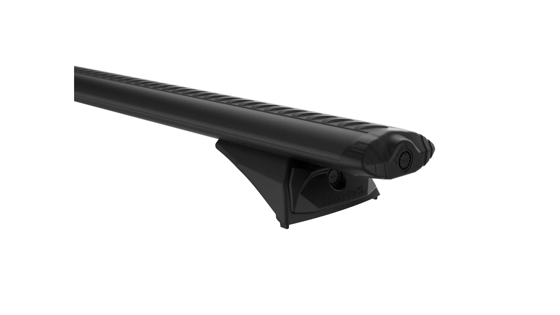 Rhino Rack JC-02678 Vortex RX300L Black 1 Bar Roof Rack for Holden Colorado7 5dr SUV with Flush Roof Rail (2012 to 2018) - Factory Point Mount