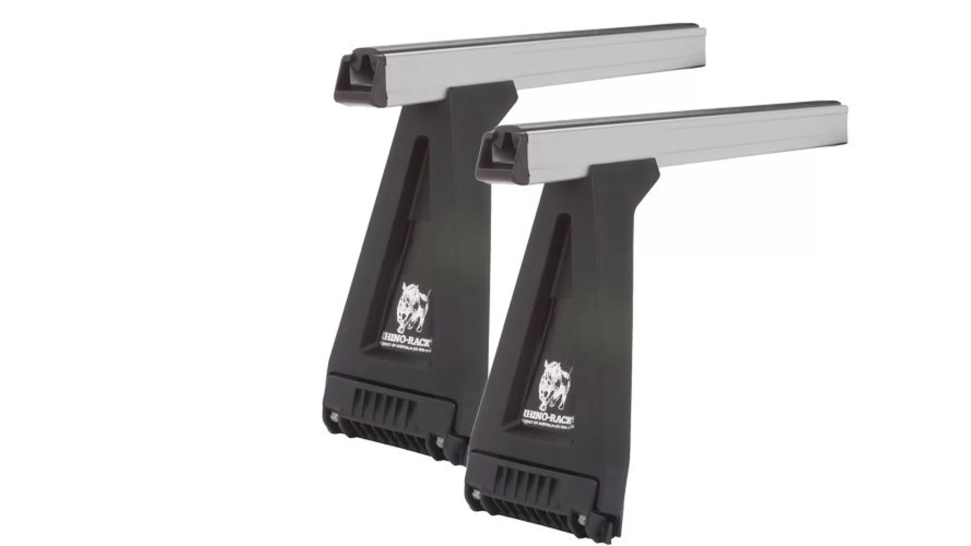 Rhino Rack JA0725 Heavy Duty RL280 Silver 2 Bar Roof Rack for SUZUKI Carry 2dr Van with Bare Roof (1990 to 1999)