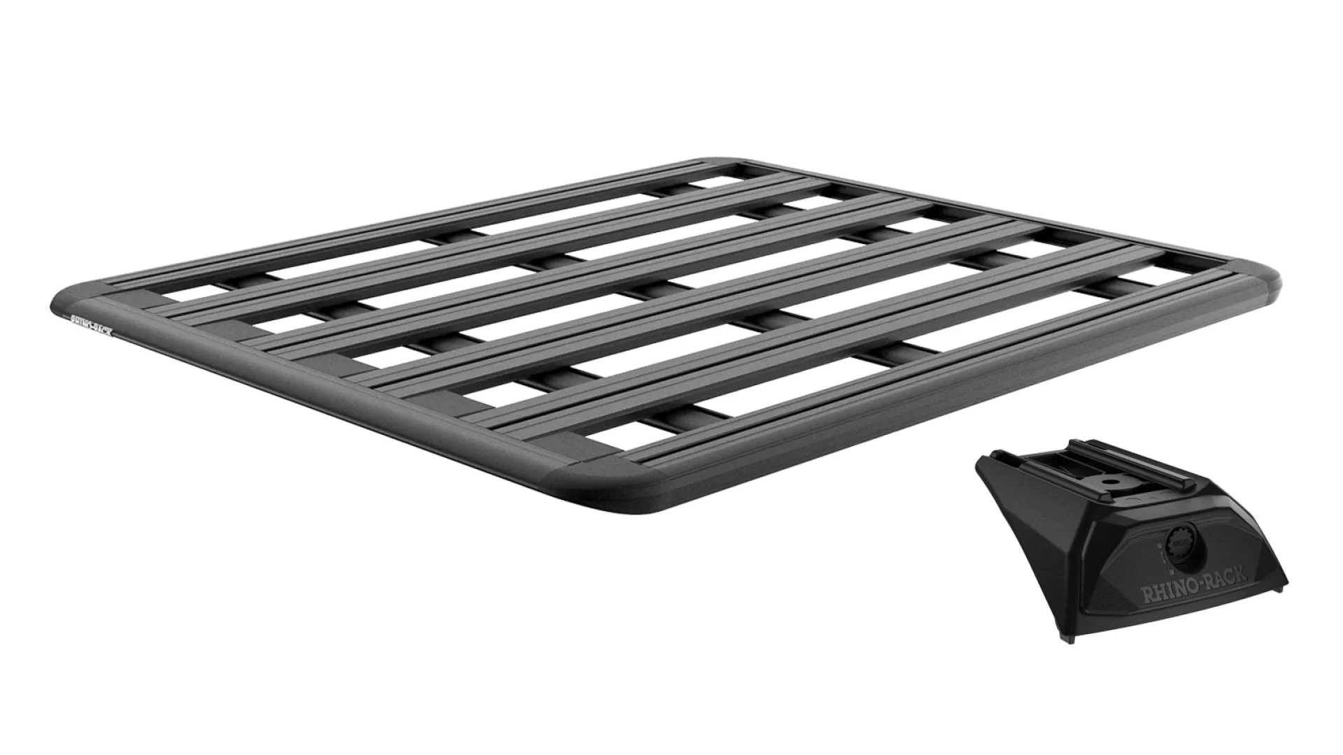 Rhino Rack JC-03588 Pioneer 6 Platform (1500mm x 1380mm) with RX300L legs for LDV D90 5dr SUV with Flush Roof Rail (2017 onwards) - Factory Point Mount