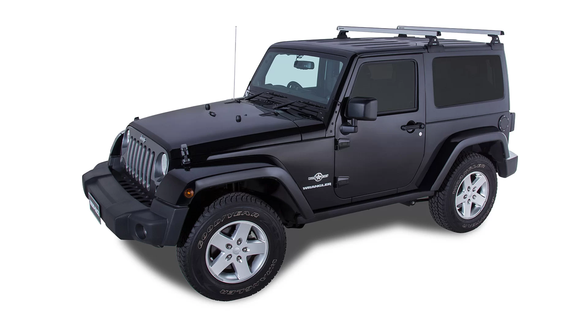 Heavy Duty RLCP Silver 2 Bar Backbone Roof Rack