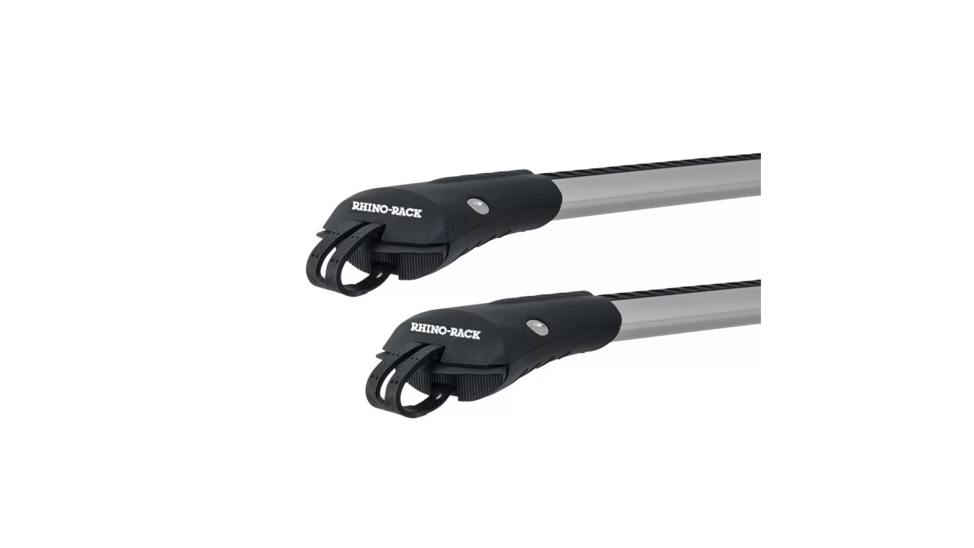 Rhino Rack JA7950 Vortex StealthBar Silver 2 Bar Roof Rack for DODGE Journey 5dr SUV with Raised Roof Rail (2008 to 2016)