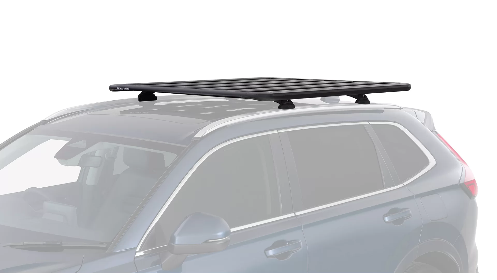 Rhino Rack JC-02116 Pioneer 6 Platform (1300mm x 1240mm) with RCL legs for Honda CR-V RM 5dr SUV with Flush Roof Rail (2012 to 2018) - Factory Point Mount