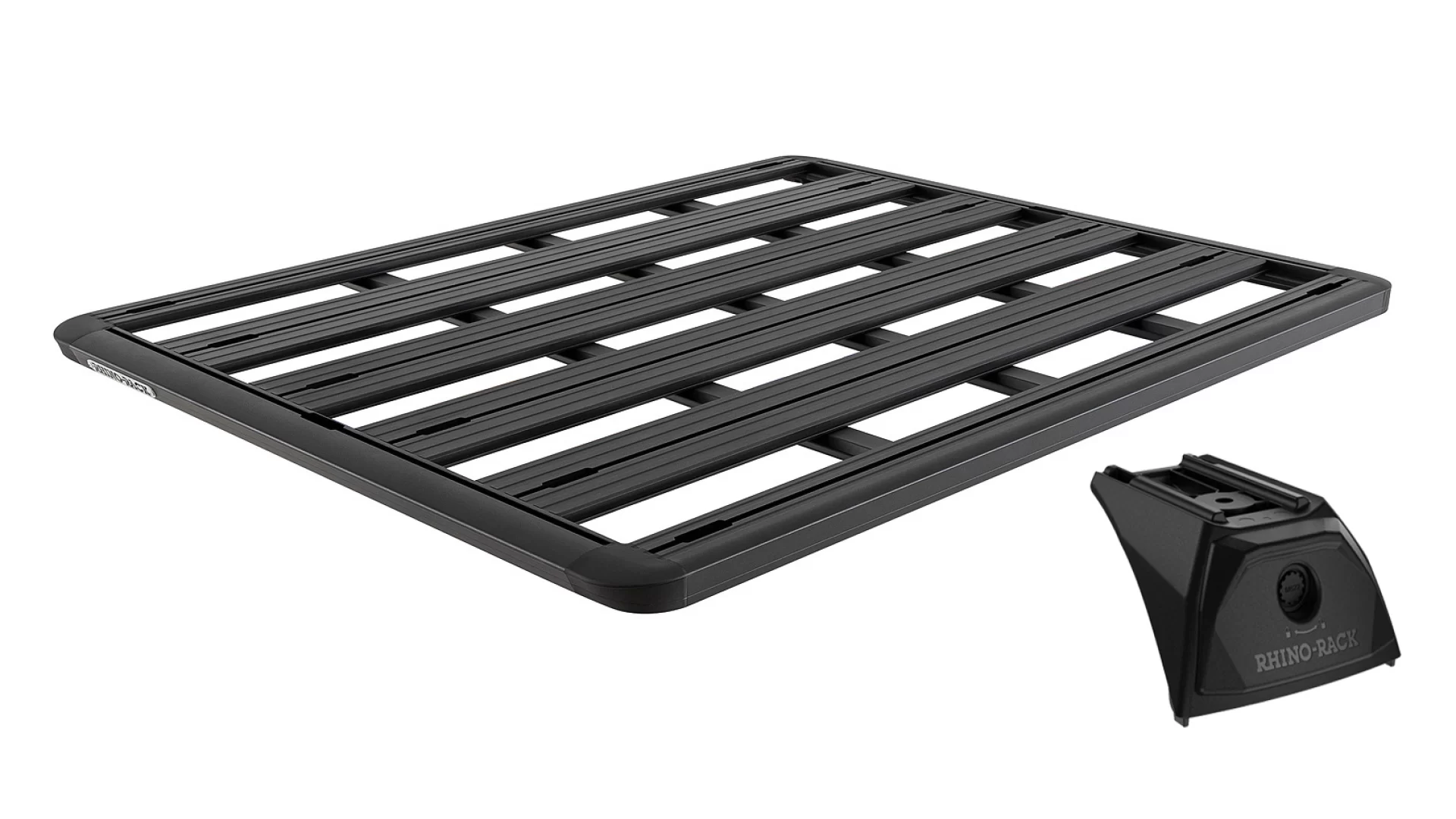 Rhino Rack JC-03151 Pioneer 5 Platform (1528mm x 1236mm) with RX300H Legs for Isuzu D-Max LS-M/LS-U/SX 4dr Ute with Bare Roof (2008 to 2012) - Factory Point Mount