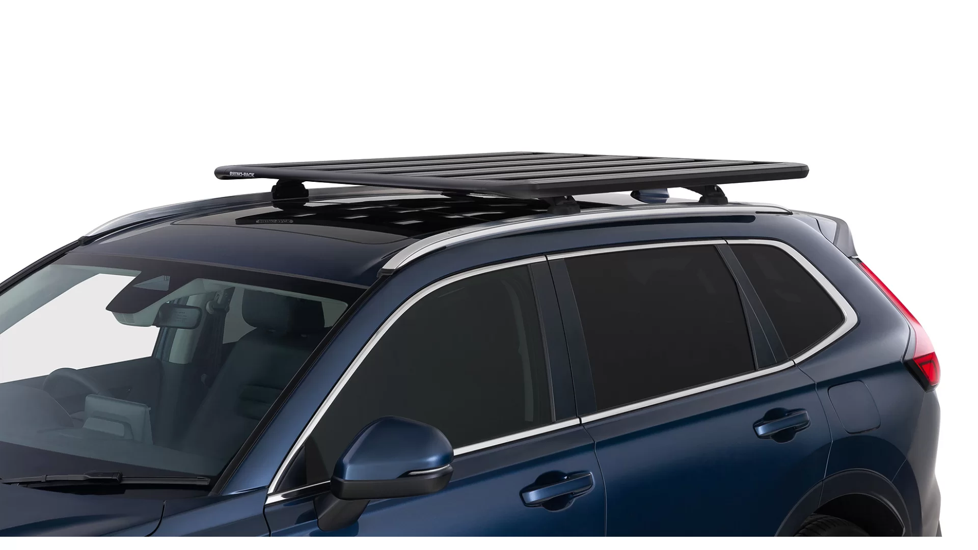 Rhino Rack JC-01951 Pioneer 6 Platform (1300mm x 1240mm) with RCL legs for Honda CR-V RS 5dr SUV with Flush Roof Rail (2023 onwards) - Factory Point Mount