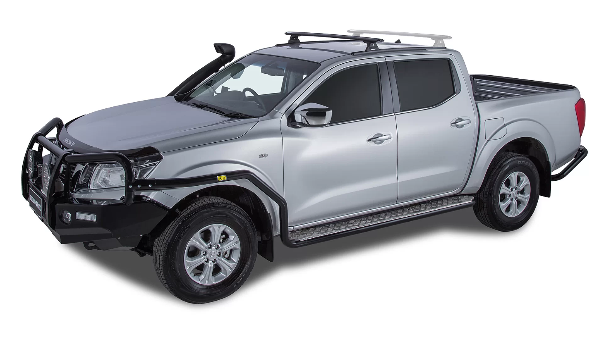 Vortex RLT600 Black 1 Bar Roof Rack | Rhino-Rack