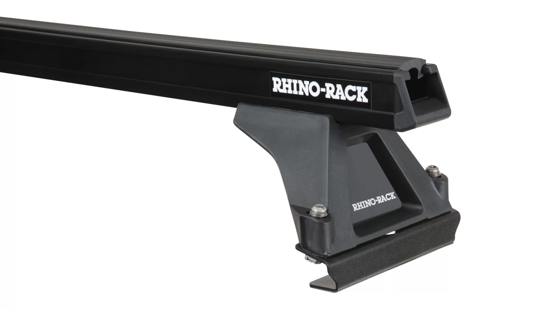 Rhino Rack JA8029 - Heavy Duty RLTF Black 1 Bar Roof Rack for ISUZU F-Series 2dr 2dr Truck from 1986