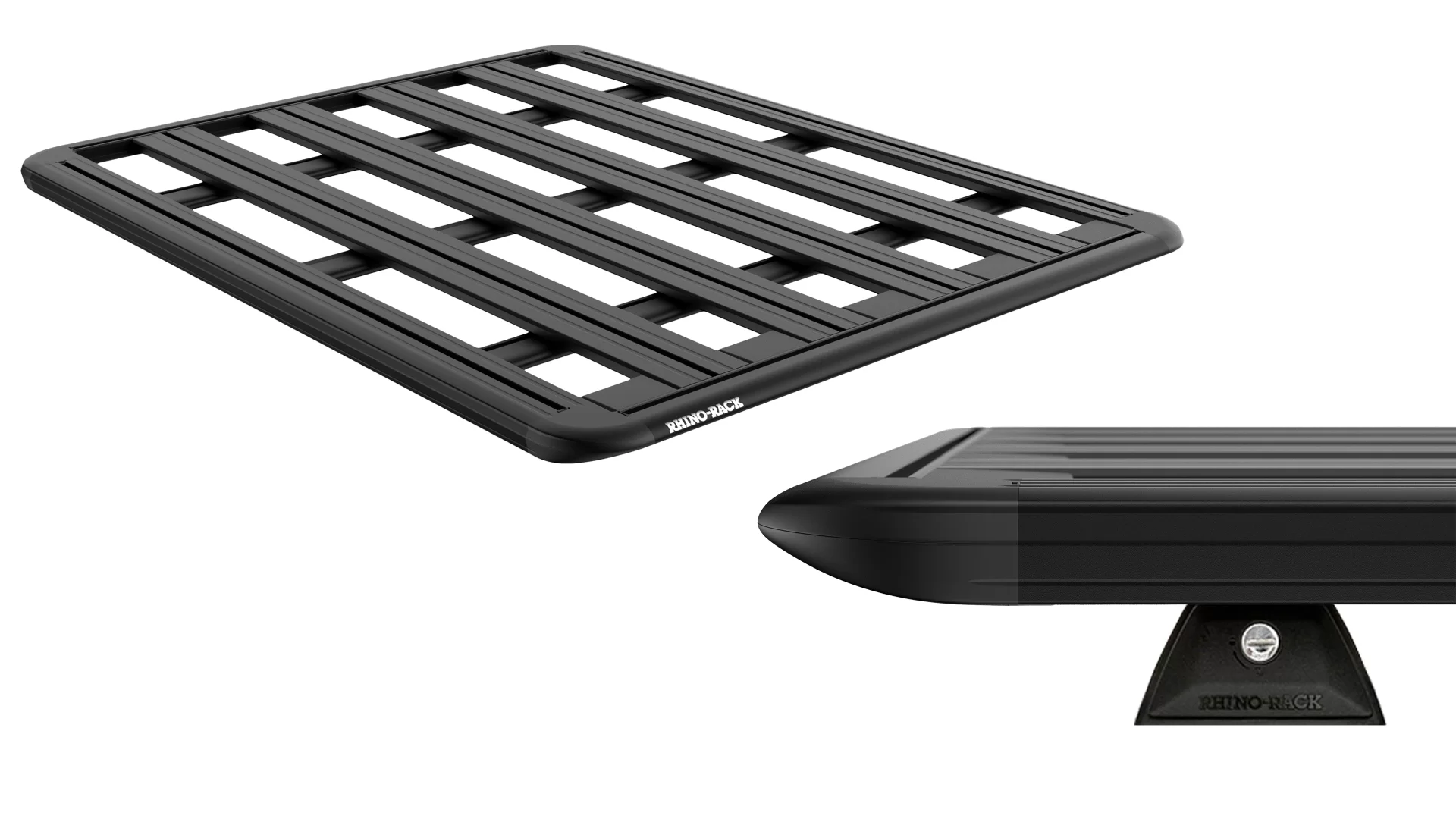 Rhino Rack JC-01821 Pioneer 6 Platform (1500mm x 1240mm) with RCH legs for Isuzu D-Max LS-M/LS-U/SX 4dr Ute with Bare Roof (2020 onwards)