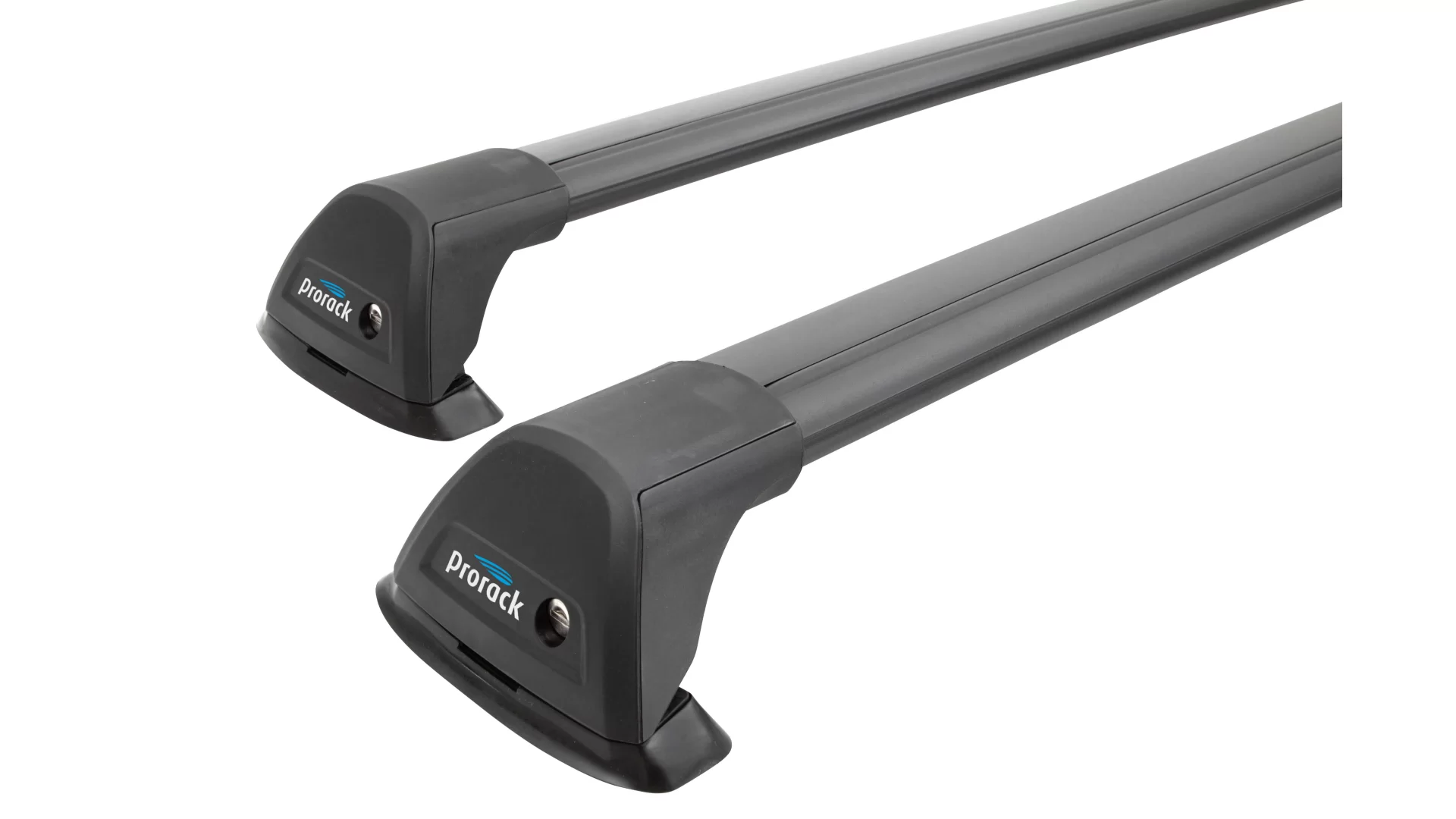 Prorack Aero Flush Black 2 Bar Roof Rack for Alfa Romeo Tonale 5dr SUV with Bare Roof (2023 onwards) - Factory Point Mount