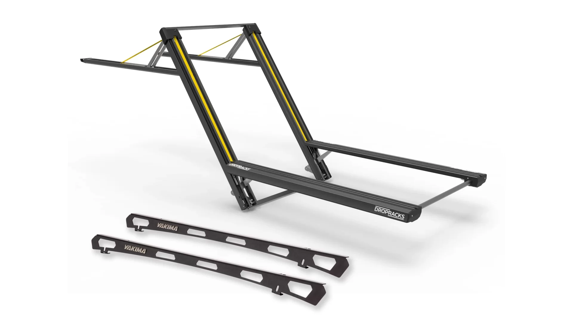 Yakima Platform A (1240mm x 1530mm) with RuggedLine spine attachment for HSV Colorado RG 4dr Ute with Bare Roof (2018 to 2020) - Factory Point Mount