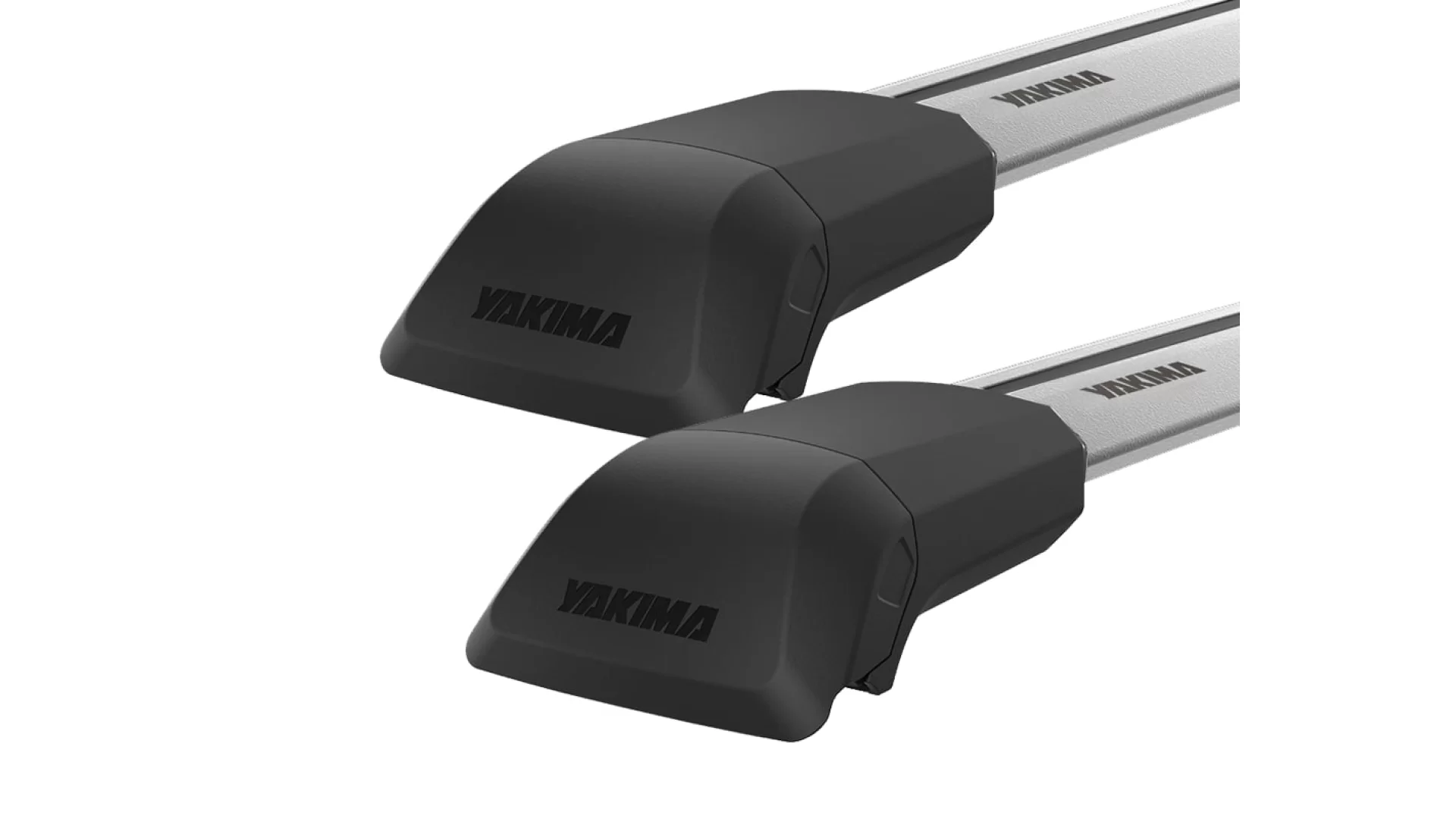 Yakima JetStream FX Flush Bar Silver 2 Bar Roof Rack for LDV D90 5dr SUV with Factory Mounting Point (2017 onwards)