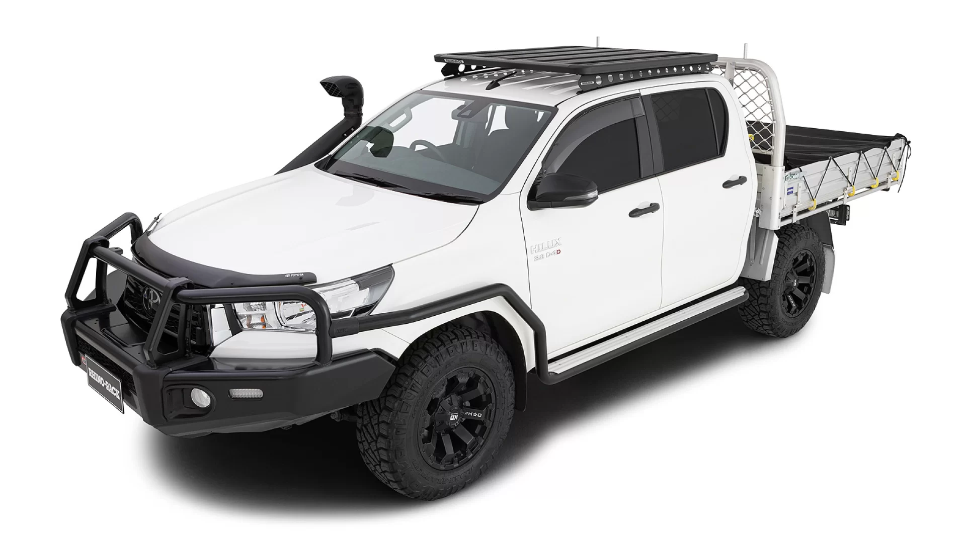 Rhino Rack JC-00665 - Pioneer Platform (1328mm x 1236mm) with Backbone for TOYOTA Hilux 4dr 4dr Ute from 2015