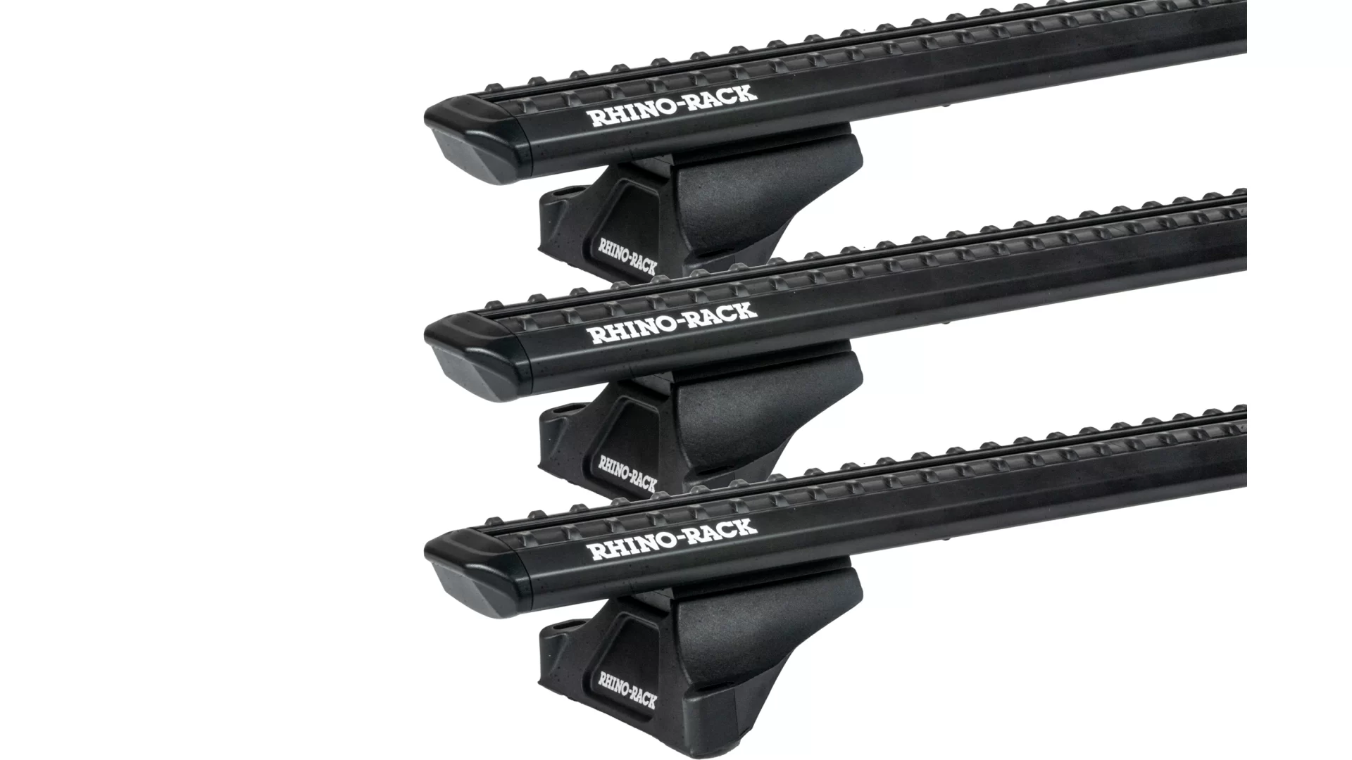 Rhino Rack JC-05069 Sportz RLTP Black 3 Bar Roof Rack for Renault Master X62 4dr LWB High Roof with Factory Mounting Point (2011 onwards) - Factory Point Mount