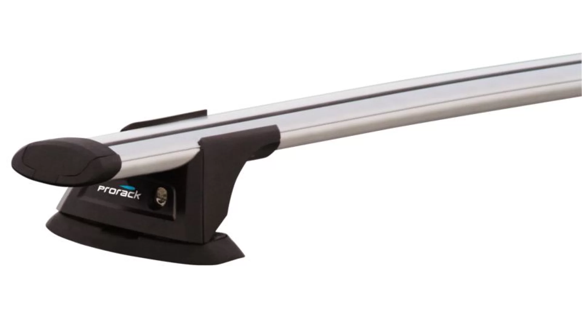 Prorack Aero Through Silver 3 Bar Roof Rack for Land Rover Defender 130 Gen2 5dr SUV with Factory Fitted Track (2023 onwards) - Track Mount