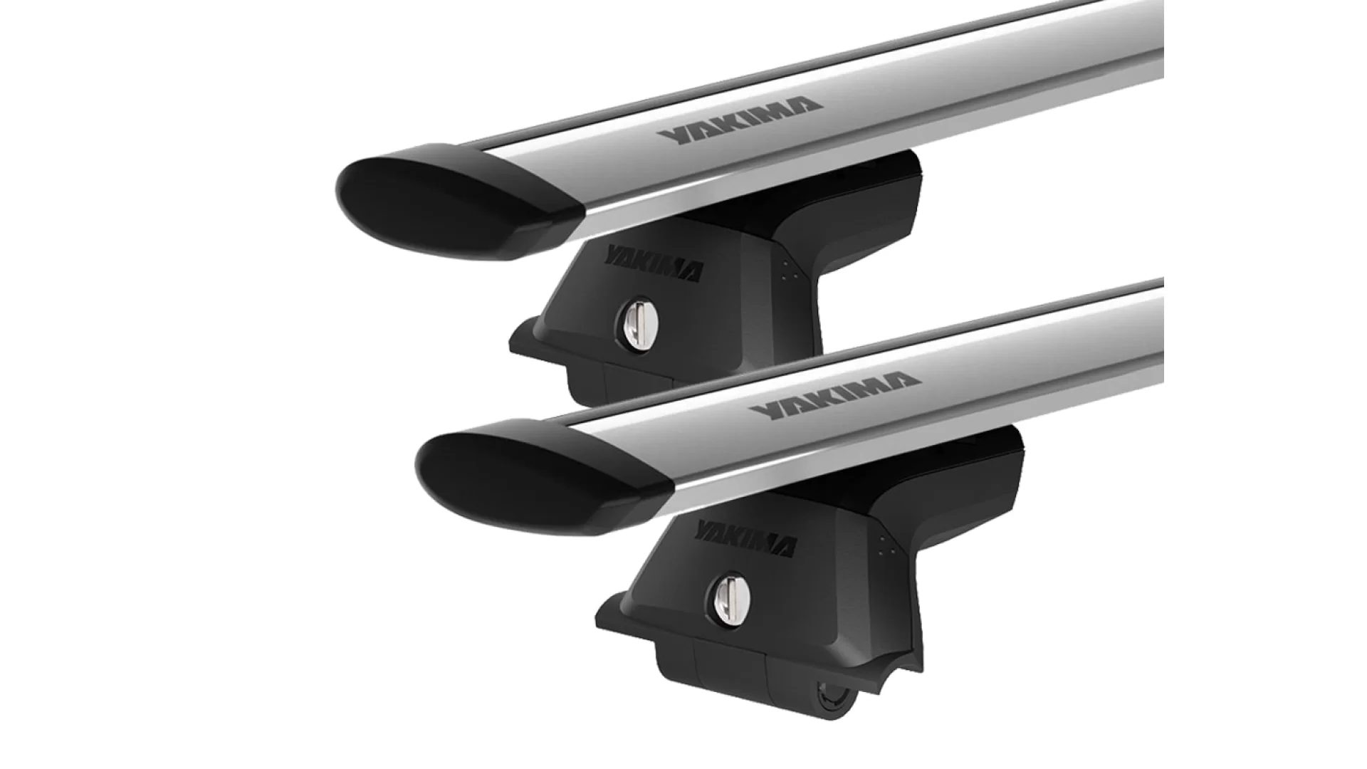 Yakima JetStream Thru bar Silver 2 Bar Roof Rack for LDV G10 5dr Van with Bare Roof (2015 onwards)