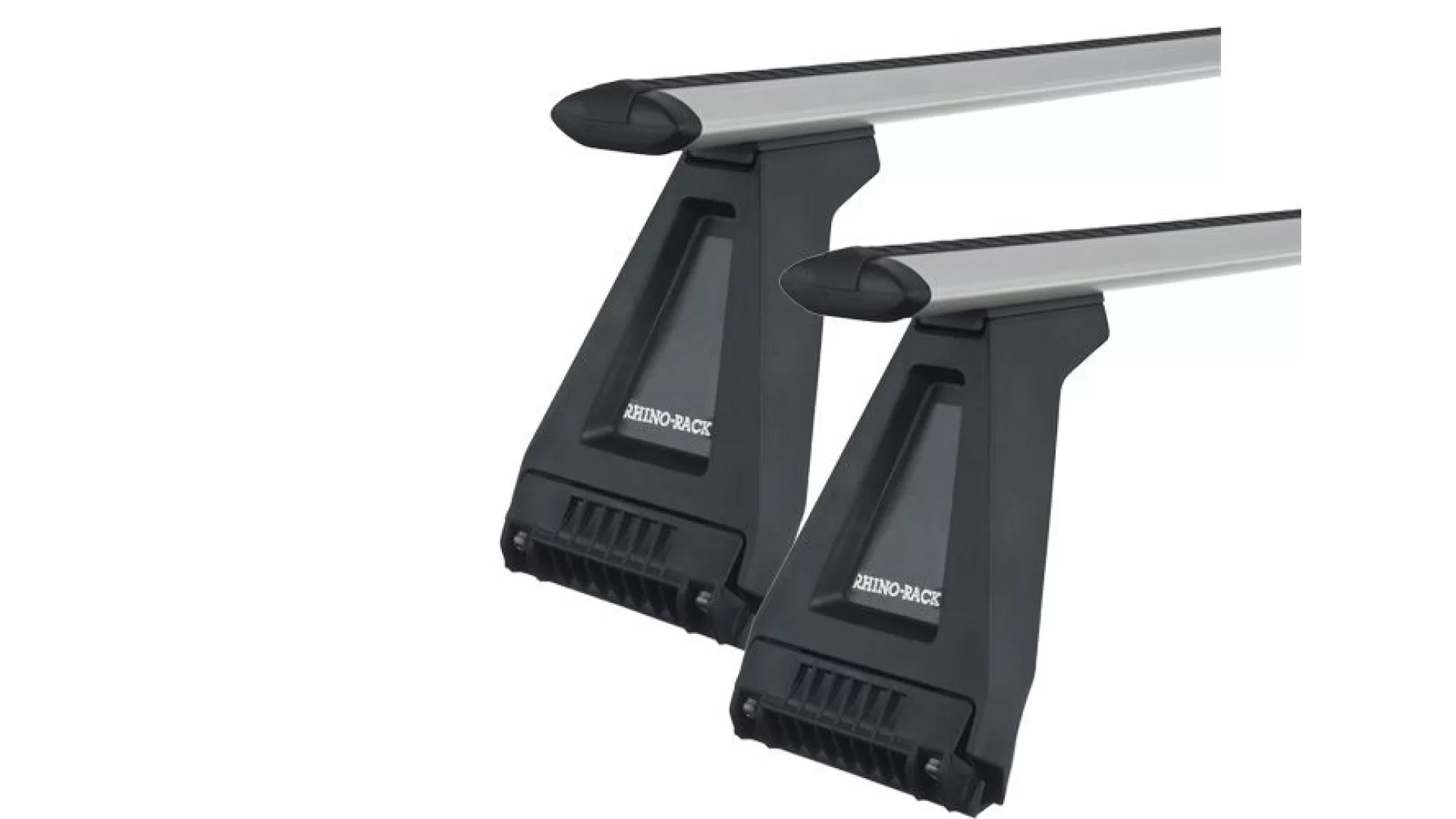 Rhino Rack JA2497 Vortex RL210 Silver 2 Bar Roof Rack for Mitsubishi Walkthrough (incl. Express) 2dr Van with Rain Gutter (1994 onwards) - Gutter Mount