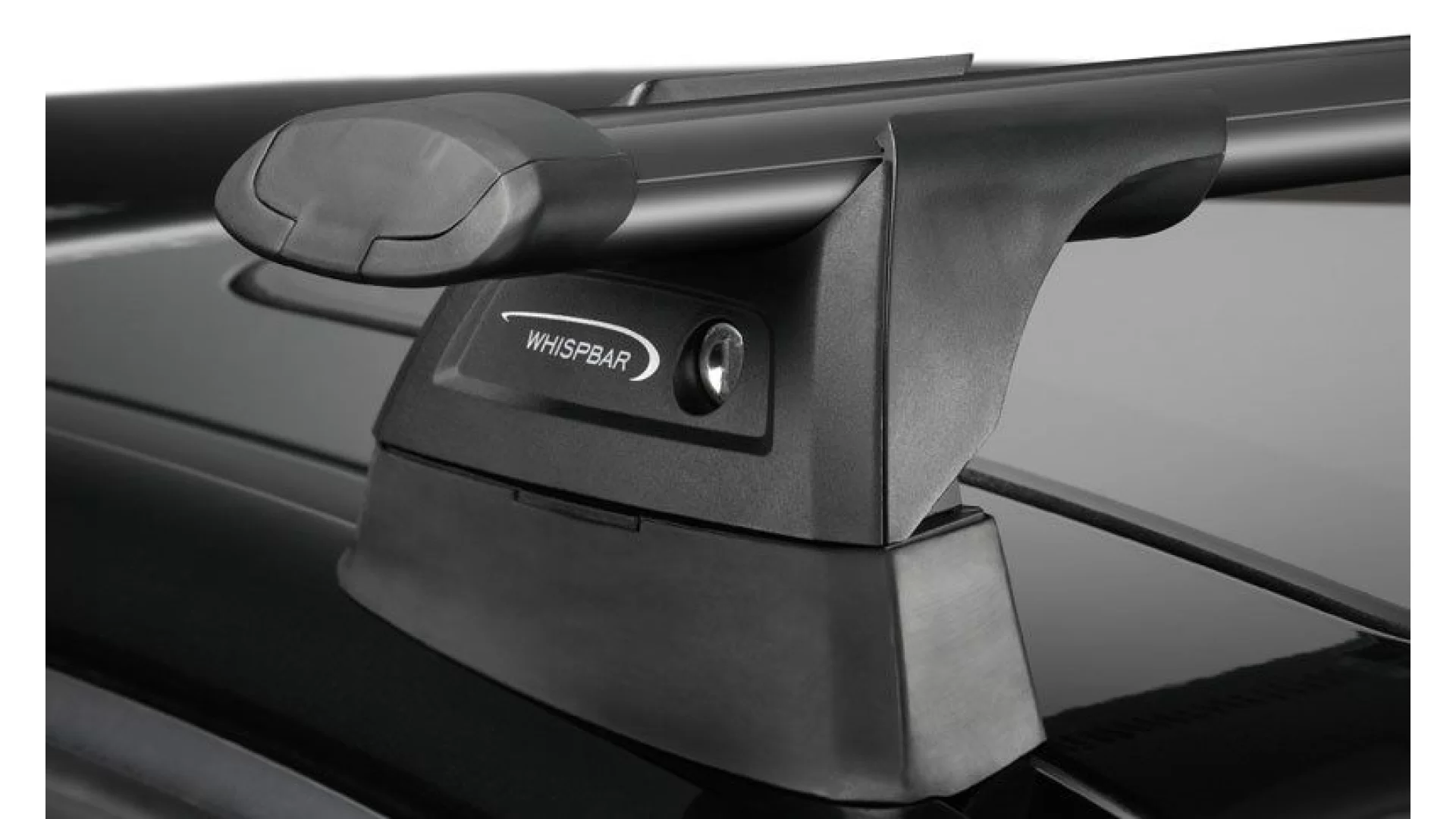 Yakima Aero ThruBar Black 1 Bar Roof Rack for Ford Ranger P703 2dr Ute with Bare Roof (2022 onwards) - Clamp Mount