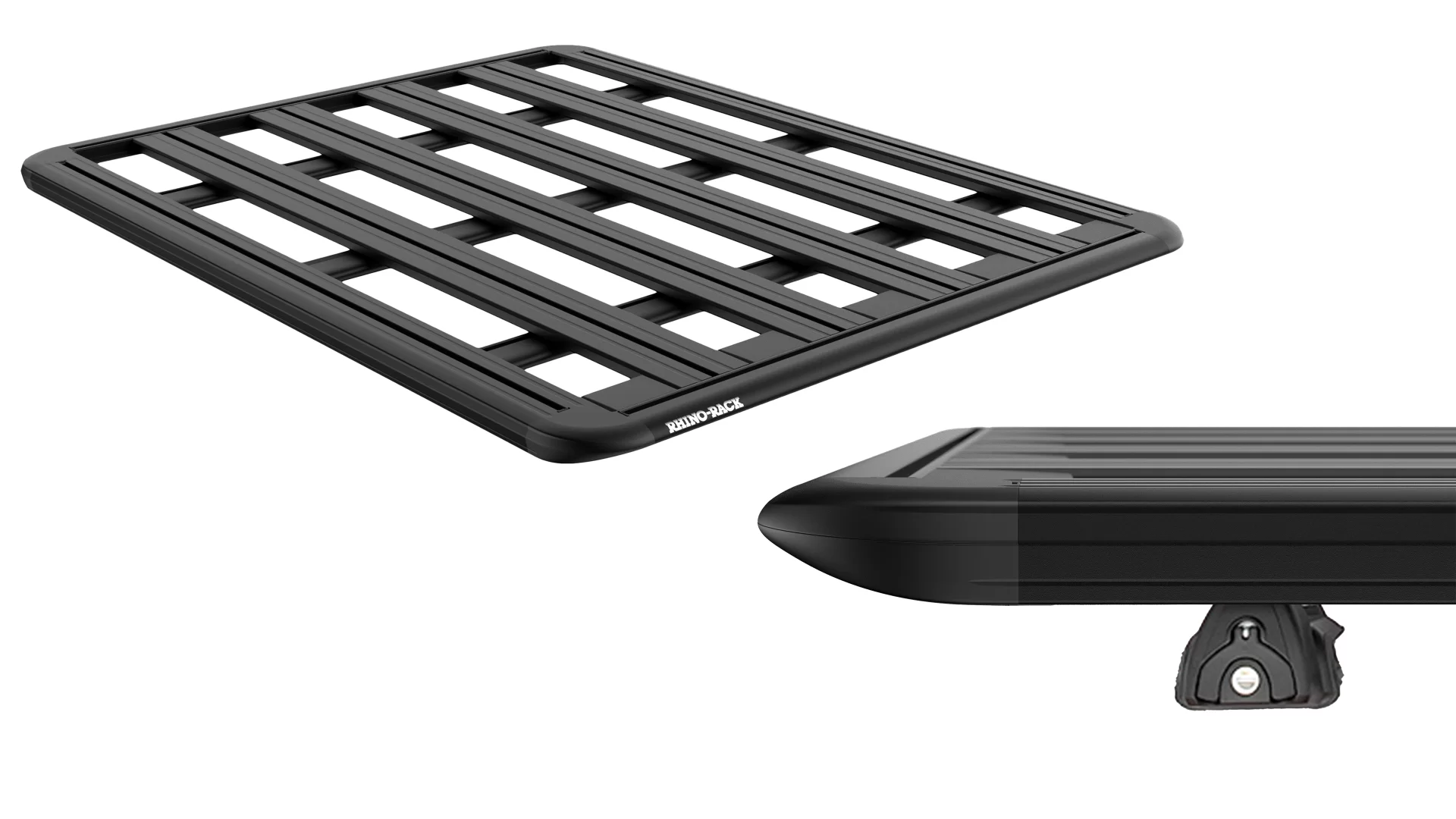 Rhino Rack JC-01786 Pioneer 6 Platform (1300mm x 1240mm) with SX legs for Volkswagen Tiguan 5dr SUV with Raised Roof Rail (2024 onwards) - Raised Rail Mount