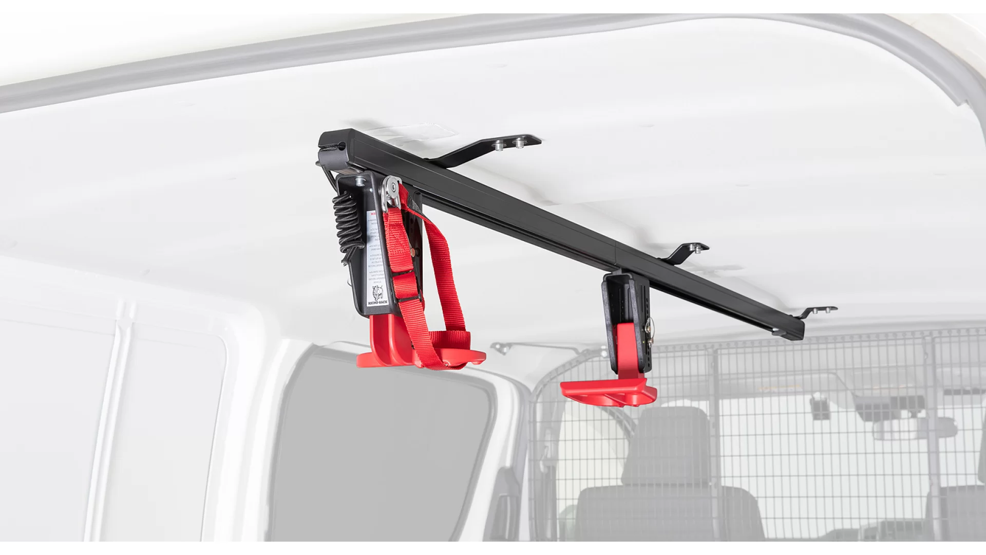 Rhino Rack JC-00341 - Internal Ladder Rack System to suit Toyota HiAce 6th Gen for TOYOTA Hiace 4dr LWB Low Roof from 2019