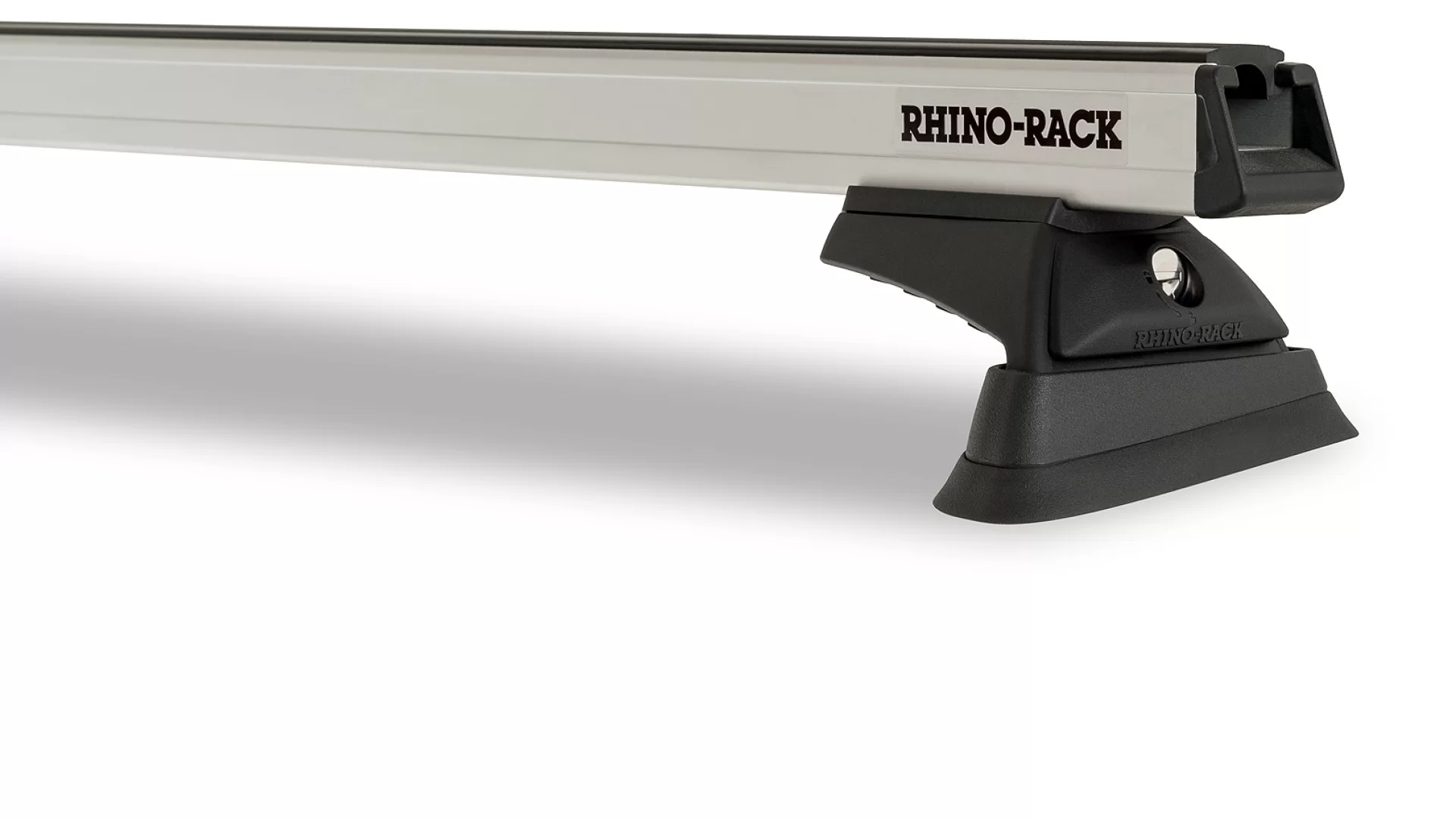 Rhino Rack JA9950 - Heavy Duty RCL Silver 2 Bar Roof Rack for LAND ROVER Discovery 5dr SUV from 2005
