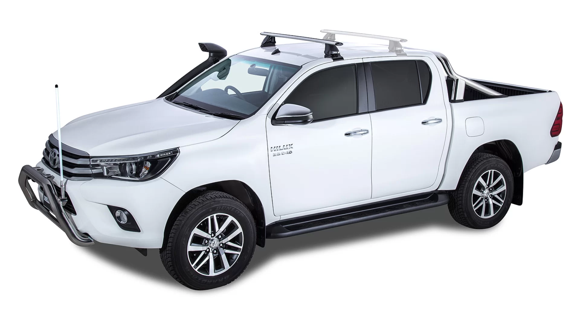 Vortex 2500 Silver 1 Bar Roof Rack | Rhino-Rack