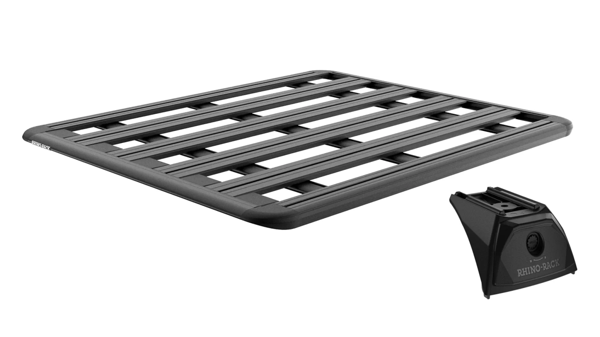 Rhino Rack JC-03633 Pioneer 6 Platform (1500mm x 1240mm) with RX300H Legs for Isuzu D-Max LS-M/LS-U/SX 4dr Ute with Bare Roof (2008 to 2012) - Factory Point Mount