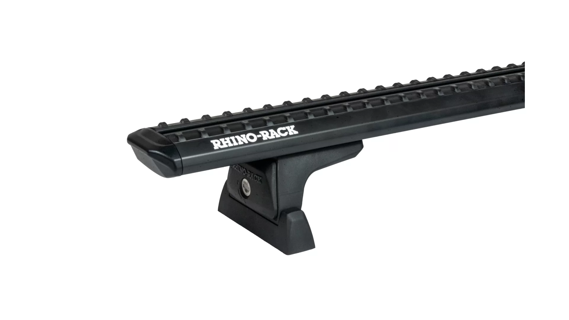 Rhino Rack JC-05136 Sportz RLT600 Ditch Mount Black 1 Bar Roof Rack for RAM 1500 DS Crew Cab 4dr Ute DS Crew Cab with Bare Roof (2011 onwards) - Custom Point Mount