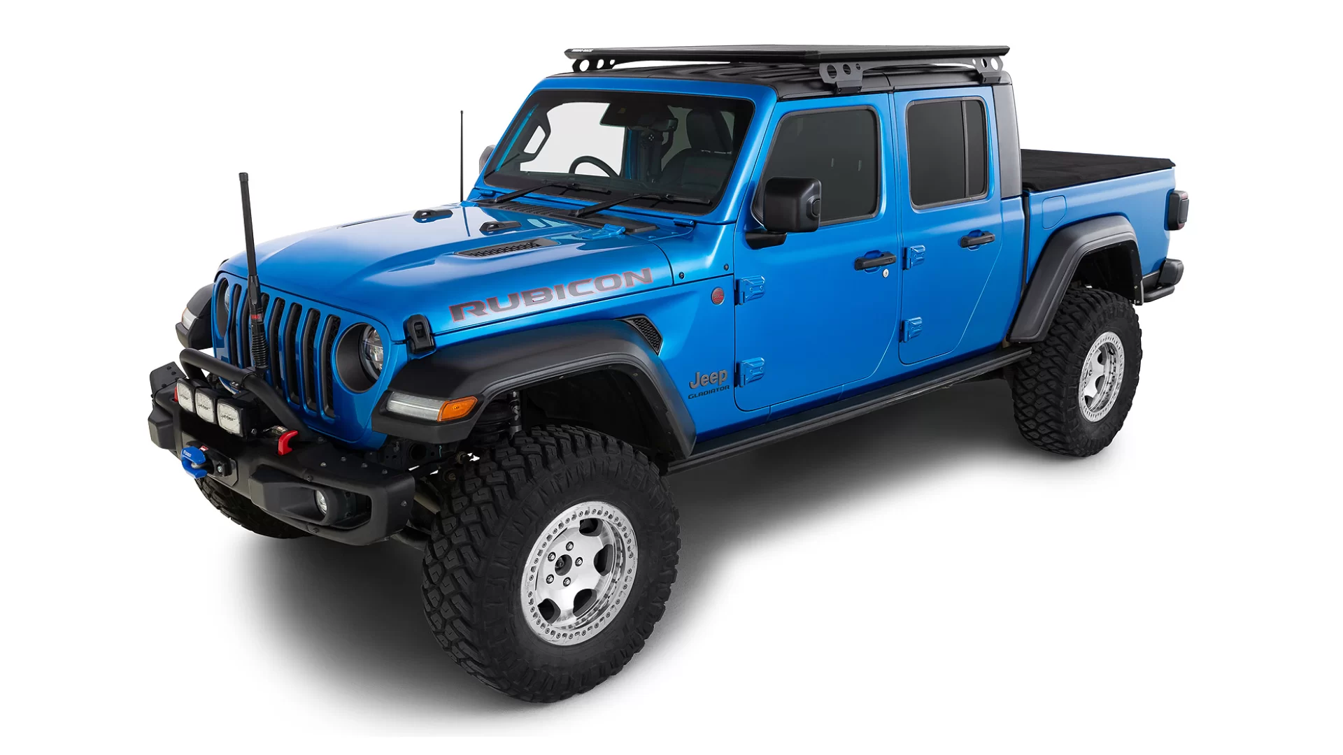 Rhino Rack ROLJ1 Jeep Overlanding Kit for Jeep Wrangler JL 2dr SUV with Rain Gutter (2019 onwards) - Gutter Mount