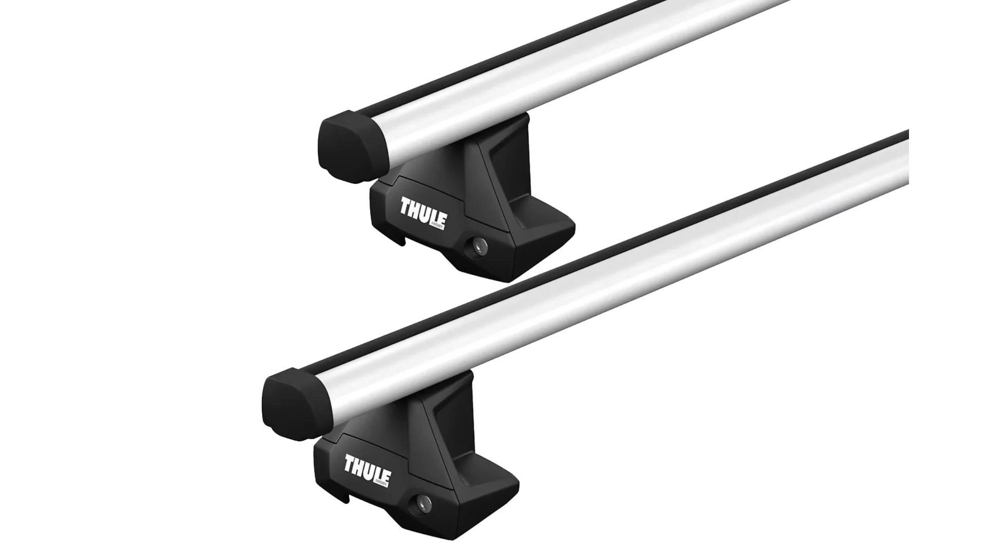 Thule 7105 ProBar Evo Silver 2 Bar Roof Rack for GMC Sierra 4dr Ute with Bare Roof (2014 to 2018) - Clamp Mount
