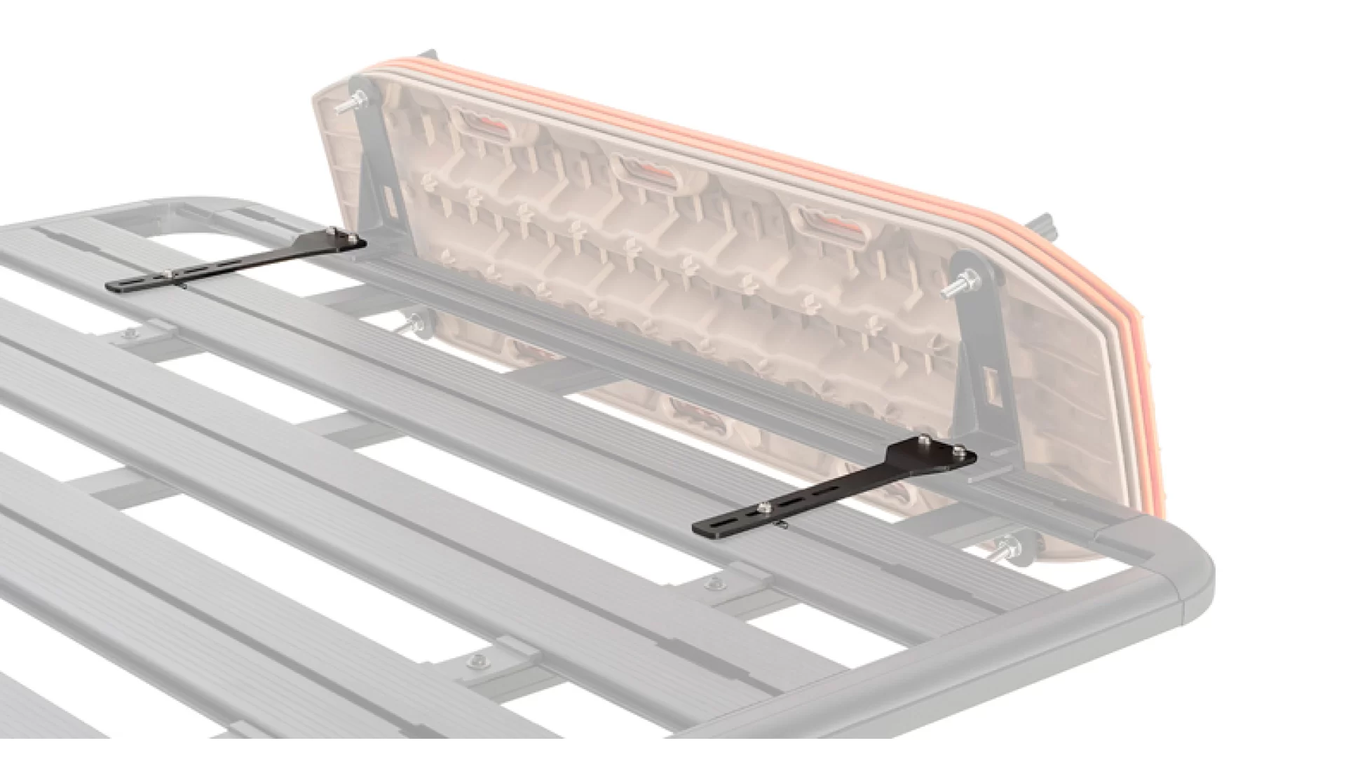 rhino rack pioneer track support brackets maxtrax tred rof racks galore