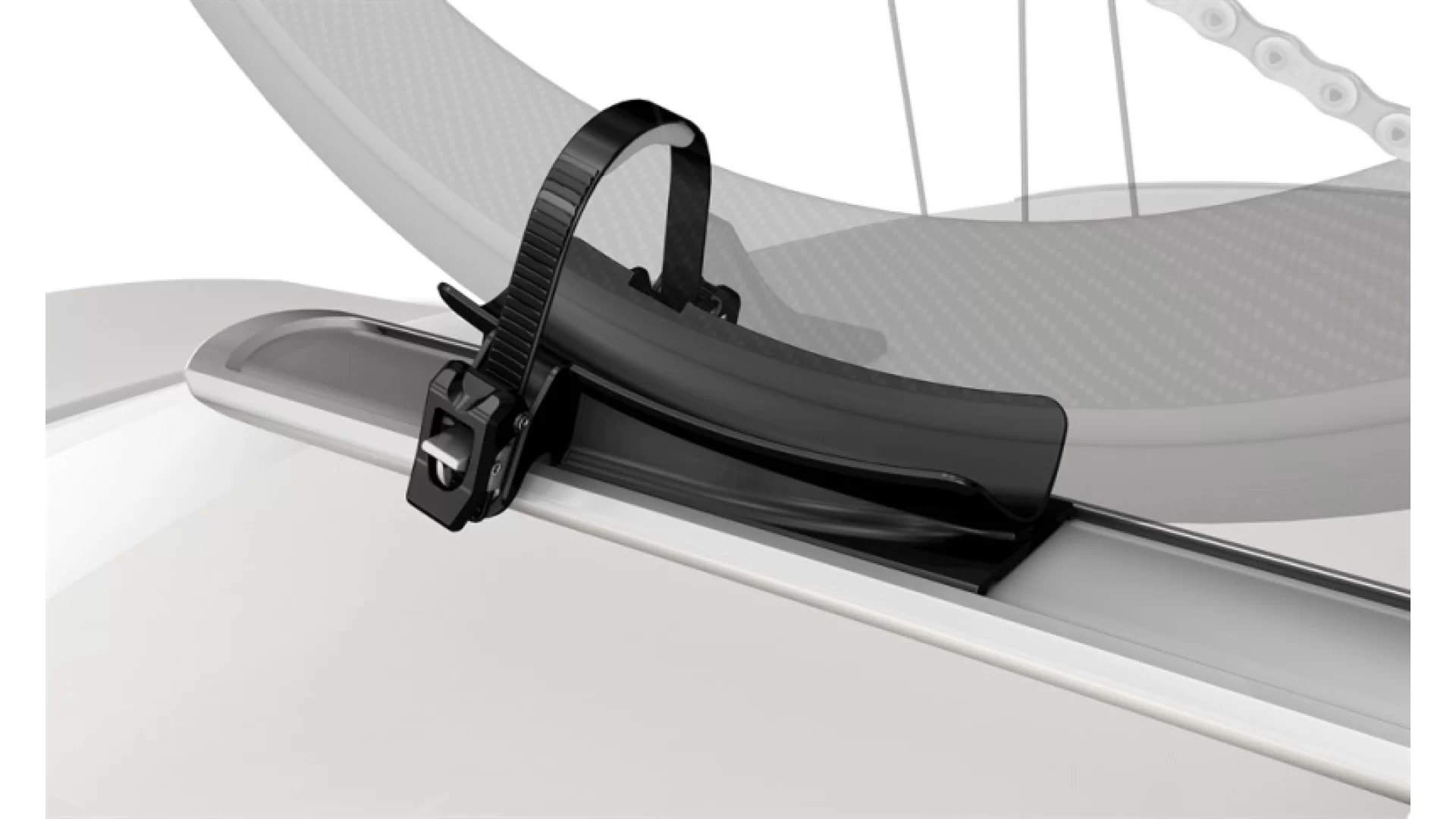 whispbar fork mount cycle carrier  roof top bike carrier roof racks galore