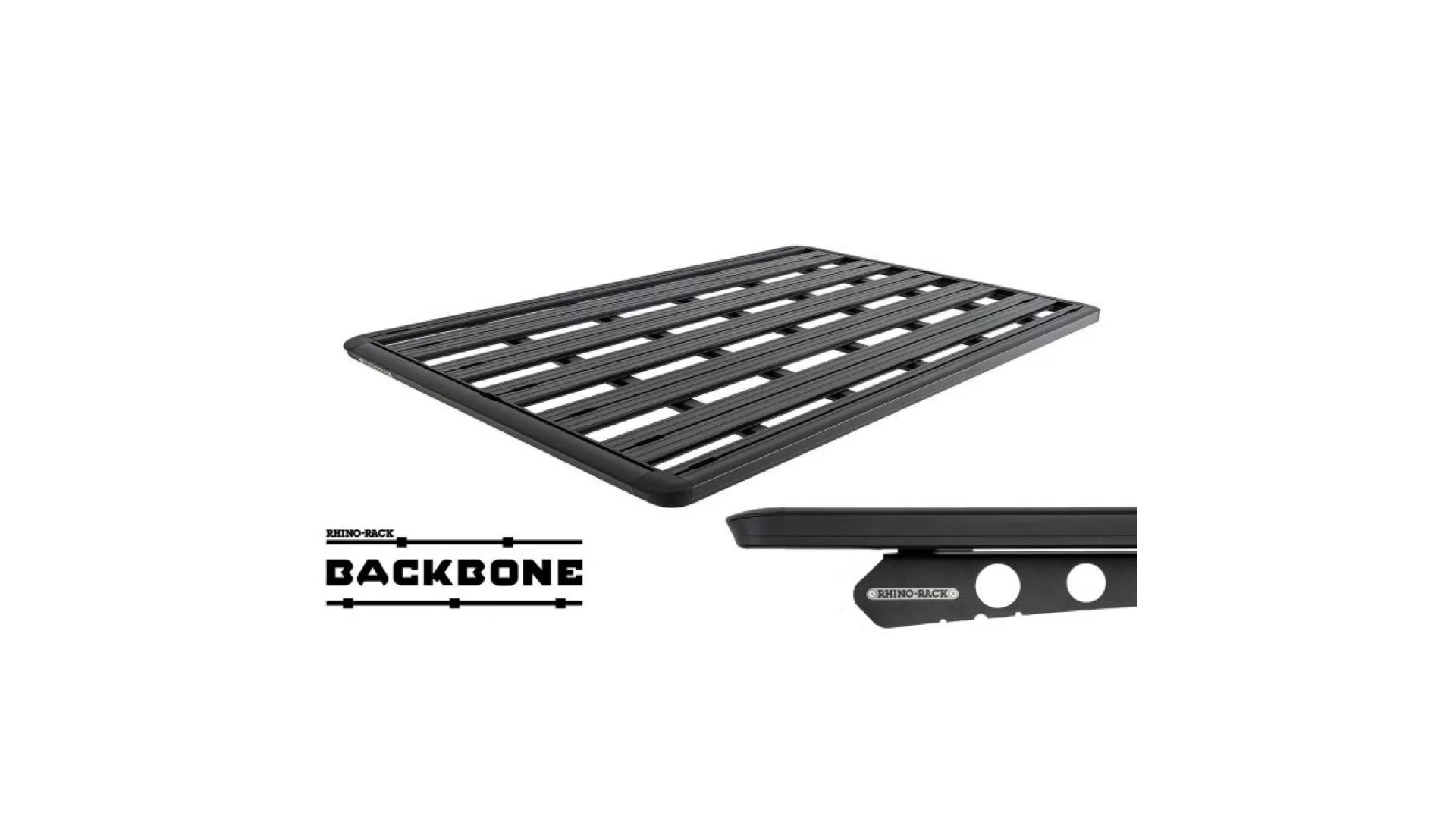 Rhino Rack JC-02124 Pioneer 6 Platform (2100mm x 1240mm) with Backbone for Lexus GX550 5dr SUV with Flush Roof Rail (2024 onwards) - Factory Point Mount