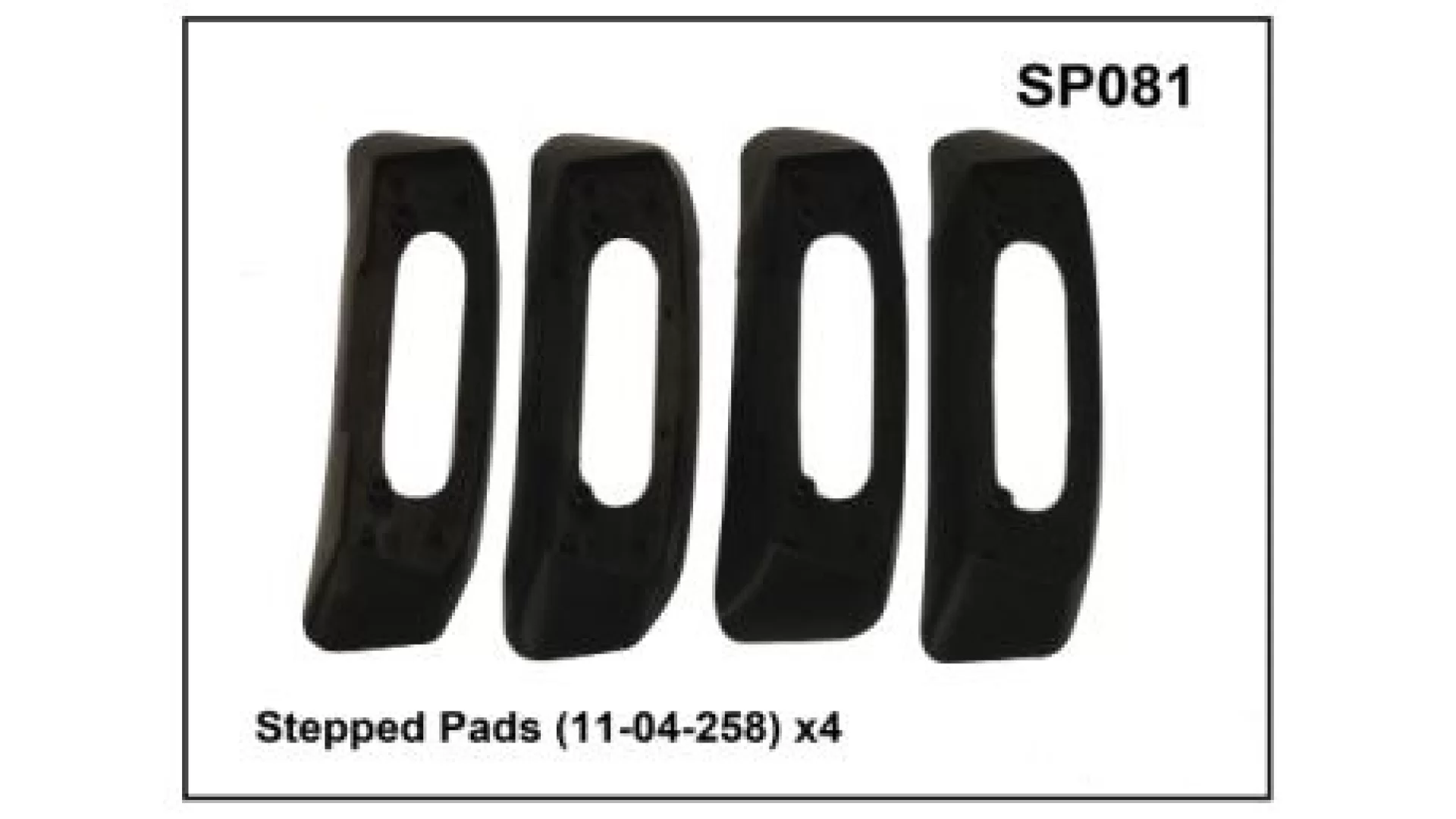 SP081 Roof racks galore Yakima prorack pro rack whispbar spare parts stepped pads