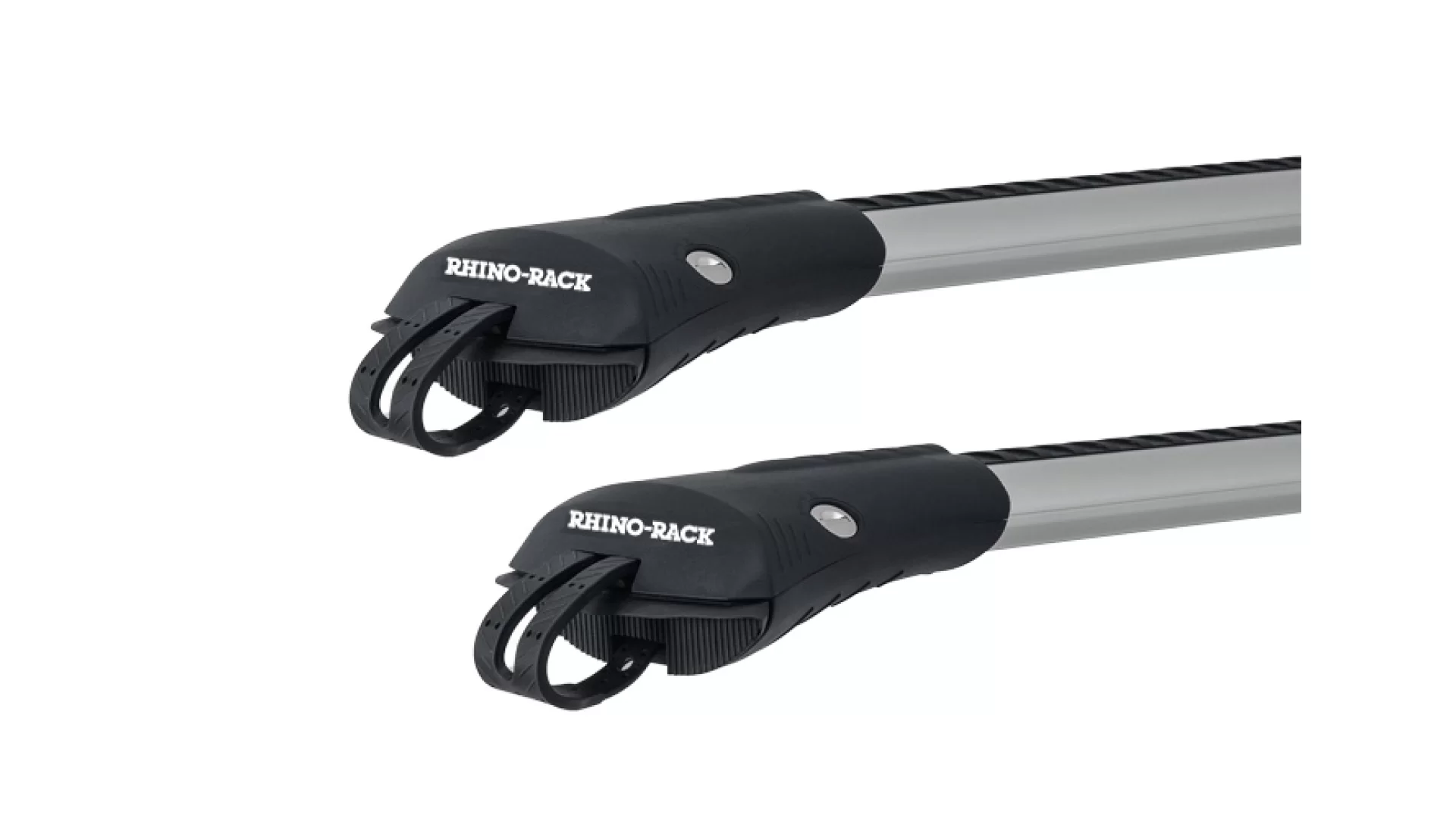 Rhino Rack JA7950 Vortex StealthBar Silver 2 Bar Roof Rack for AUDI A4/S4/RS4 5dr Wagon with Raised Roof Rail (2012 onwards)