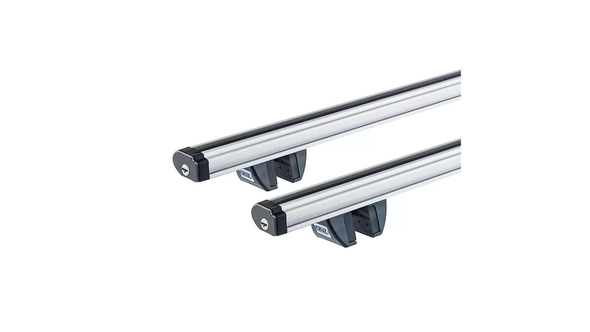 CRUZ Alu Cargo R Roof Rack for NISSAN Patrol 5dr SUV with Raised Roof Rail (2010 onwards)